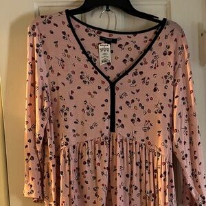 Simply Vera Wang  2pc Pajama set M ~ NWT